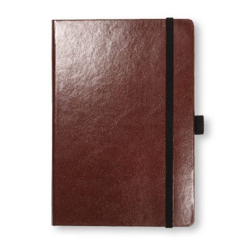 Burgandy Cordoba Medium Leather Notebook