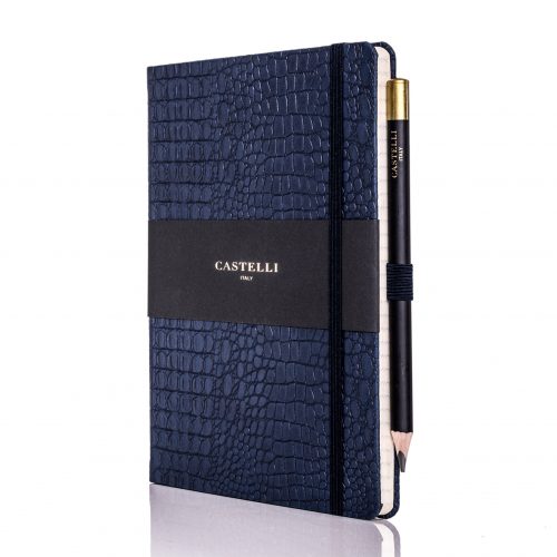 Blue Oceania Medium Notebook profile