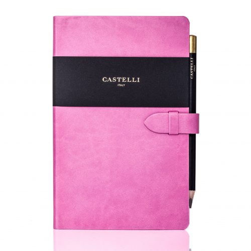 Pink Mirabeau Medium Notebook