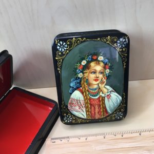 Russian Sergiev Lacquered Boxes