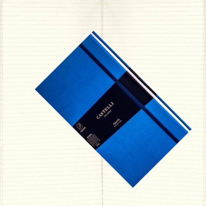 Aquarela Medium Notebook Blue Sea Original qc6-25-914a mount