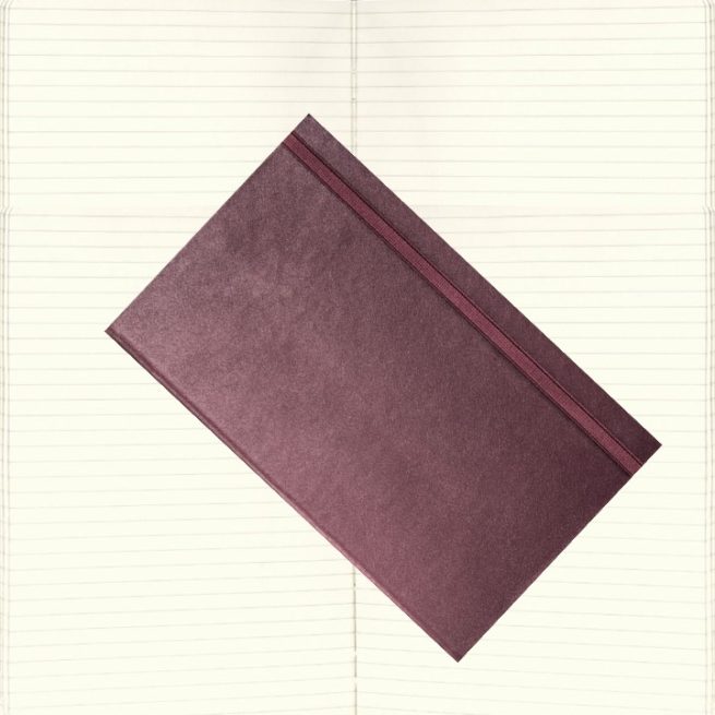 Cordoba Medium Notebook Leather burgandy mounted rq24-84-999