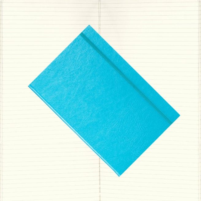 Ivory Sherwood Notebook Medium_Sky Blue q24-60-654 mount