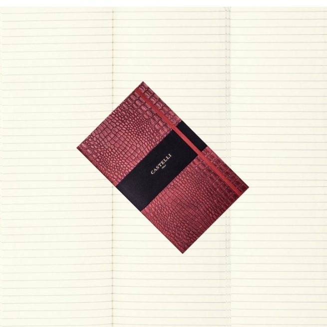 Oceania Pocket Notebook Group Red Mounted